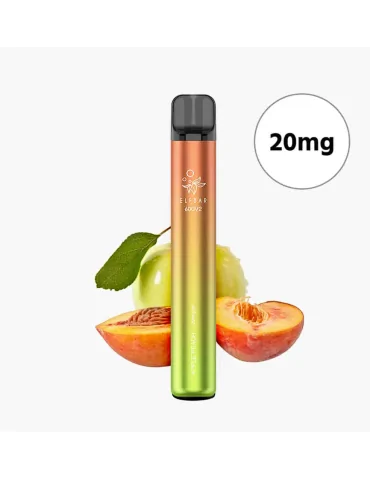 Elf Bar 600 V2 20mg Apple Peach Mesh Coil Disposable Vape 600puffs