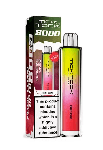 Tick Tock 8000 puffs 20mg Fruit Bomb Disposable Vape