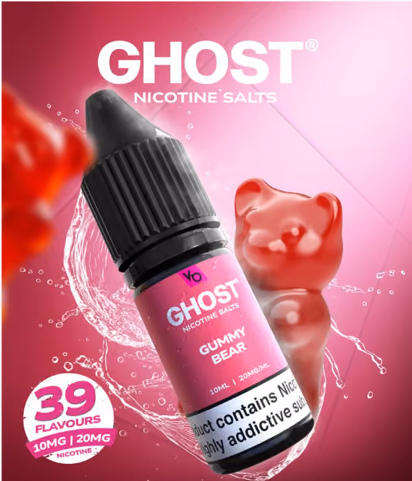 Ghost Nic Salt Gummy Bear 20mg 10ml E-liquid