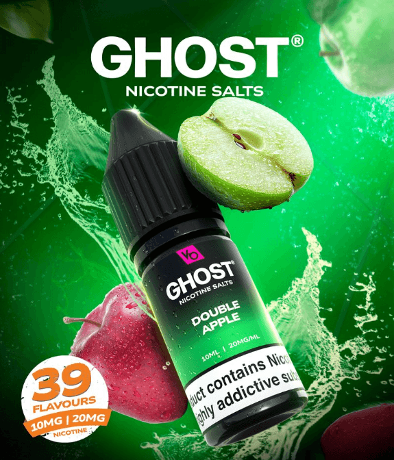 Ghost Nic Salt Double Apple 20mg 10ml E-liquid