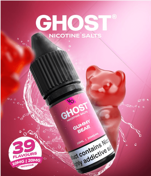 Ghost Nic Salt Gummy Bear 10mg 10ml E-liquid