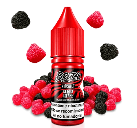 Just Juice Brutal NicSalt Red & Black 11mg 10ml E Liquid
