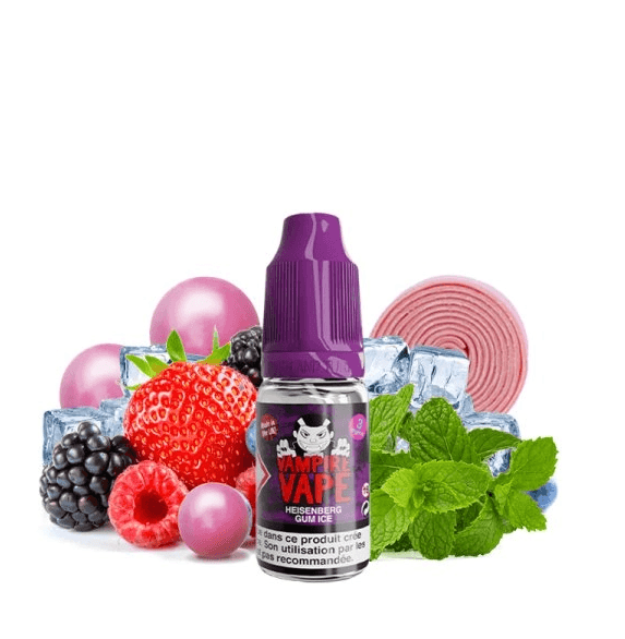 Heisenberg Gum Ice 3mg 10ml 50/50 - Vampire Vape E liquid