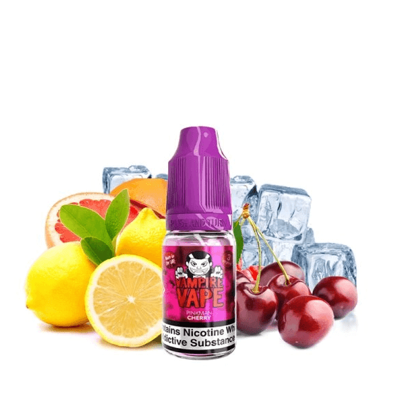 Pinkman Cherry 0mg 10ml 50/50 - Vampire Vape E liquid