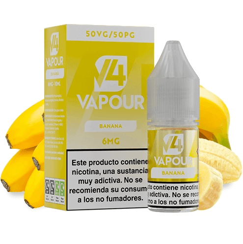 V4 Vapour Banana 10ml 6mg E-liquid