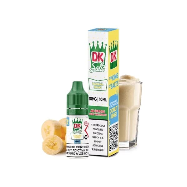 Nic Salts Donut King Banana Shake 10mg 10ml E liquid