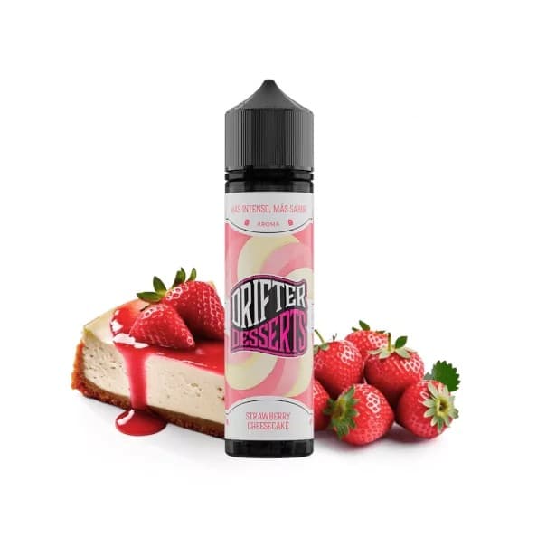 Prefilled Drifter Bar Desserts Strawberry Cheesecake Nic Salt 20mg 60ml E liquid
