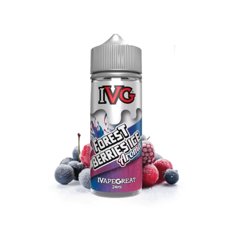 Prefilled IVG Forest Berries Ice 3mg 120ml 60/40 Nicotine E-liquid