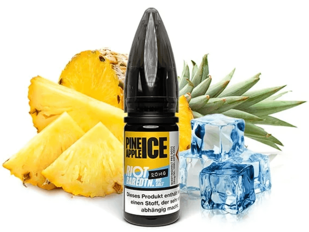 Riot NicSalt Baredtn Pineapple Ice 10ml 20mg E-liquid