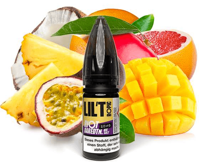 Riot NicSalt Baredtn LIL Tropic 10ml 20mg E-liquid