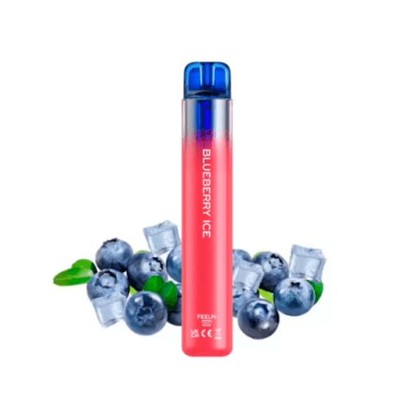Vozol Neon 20mg 1000puffs Blueberry Ice Disposable Vape